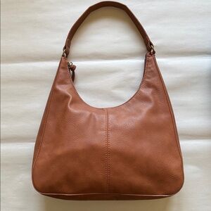 Sonoma Cognac Brown Shoulder Hobo Bag